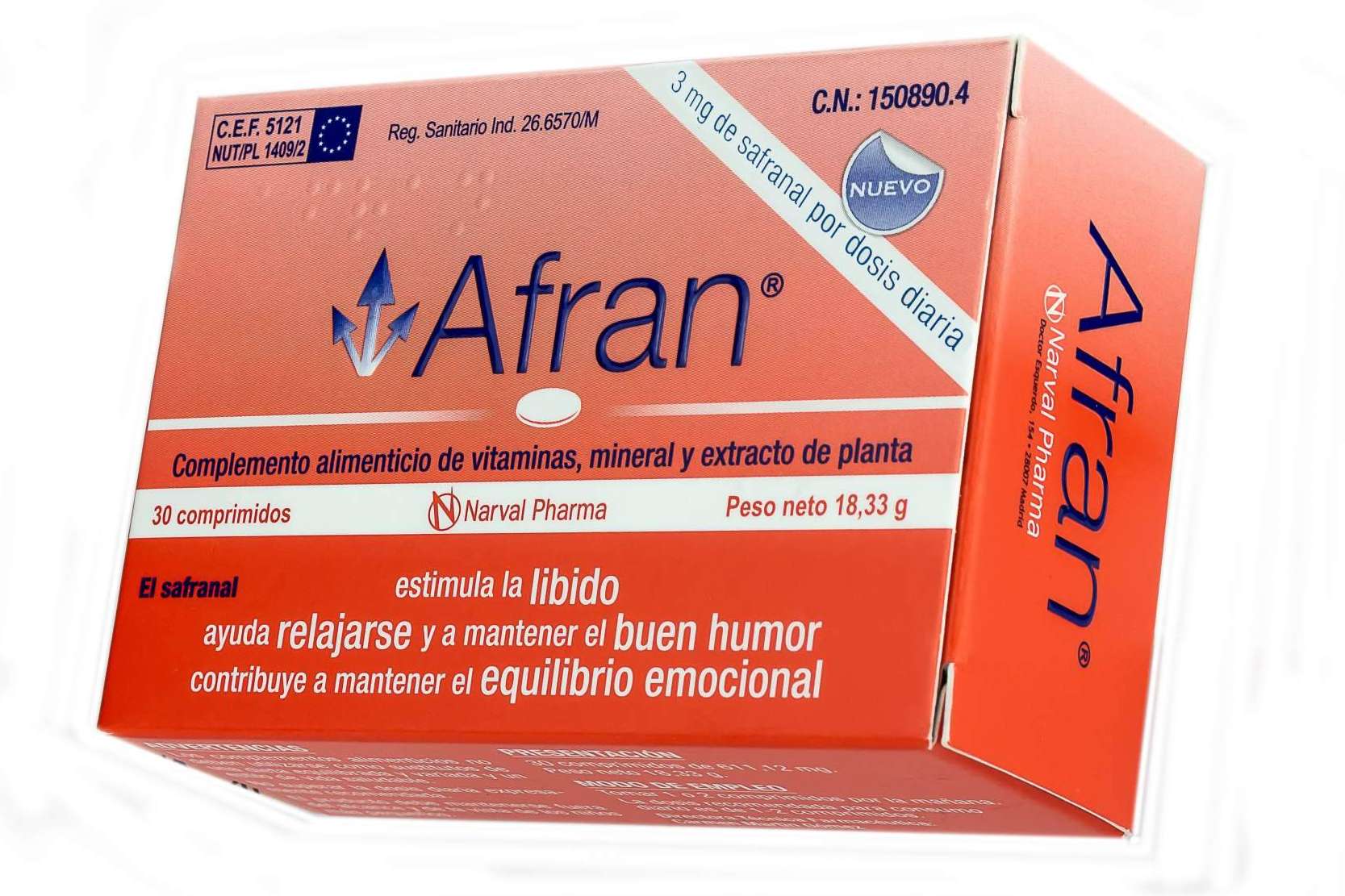 Equilibrio emocional y salud mental; Afran, la innovación natural de Narval Pharma