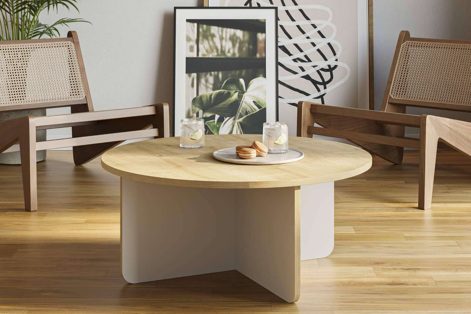 Decoración sin grandes inversiones; mesas de centro modernas y económicas en Top Mueble