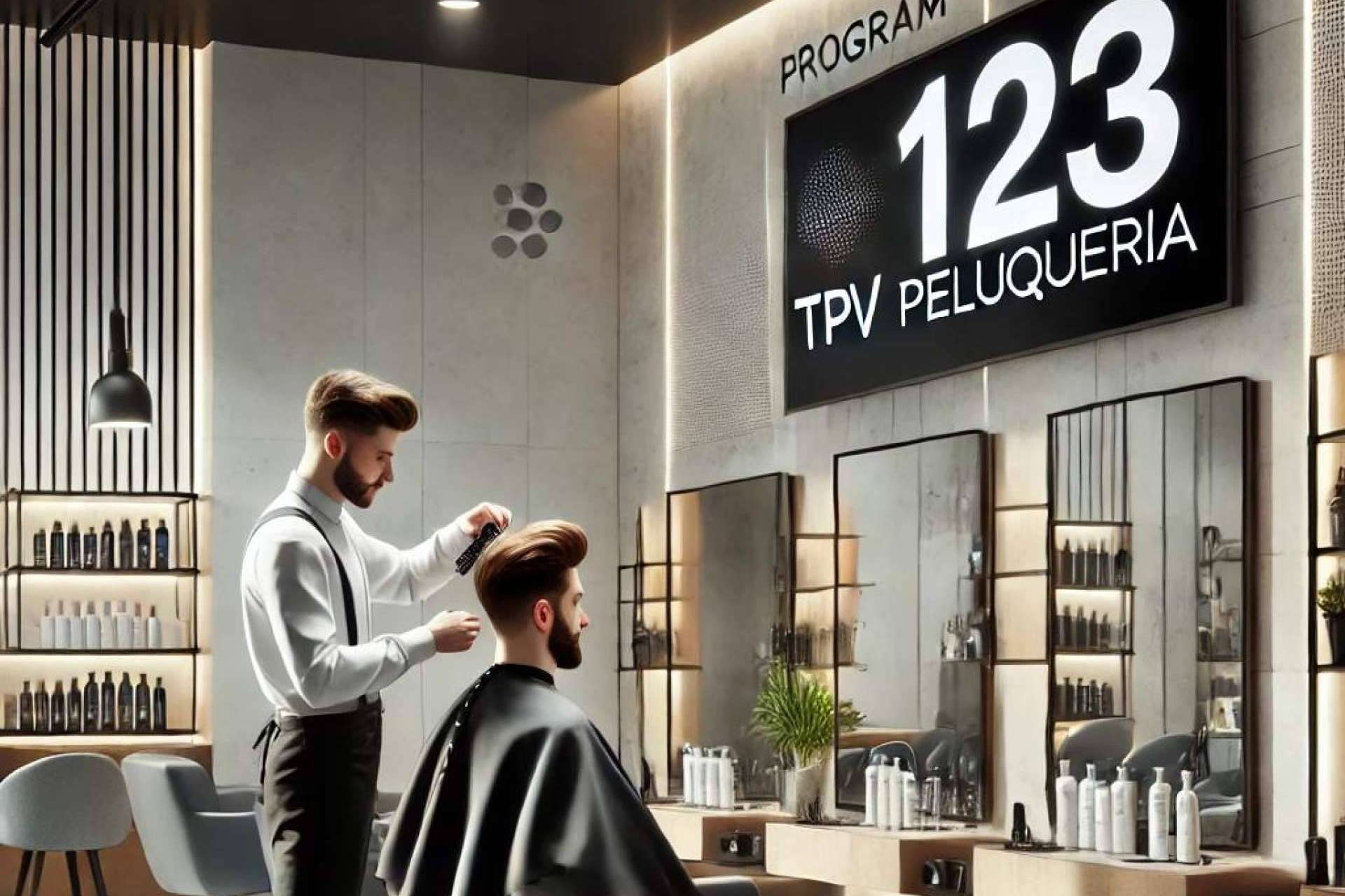 TPV 123 Peluquería, el software diseñado para optimizar la gestión de peluquerías y salones de belleza