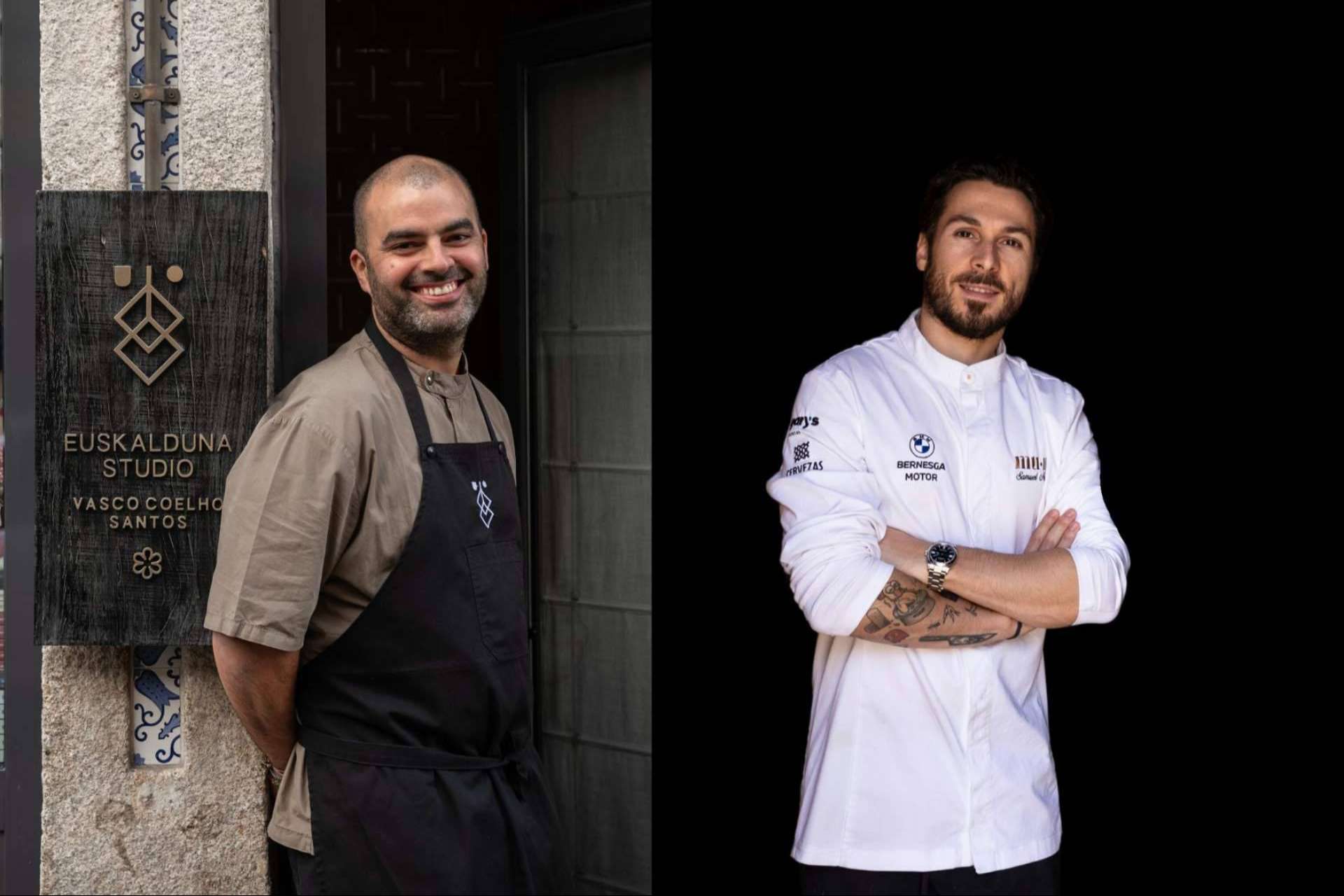 Samuel Naveira y Vasco Coelho Santos cocinarán juntos en Portugal