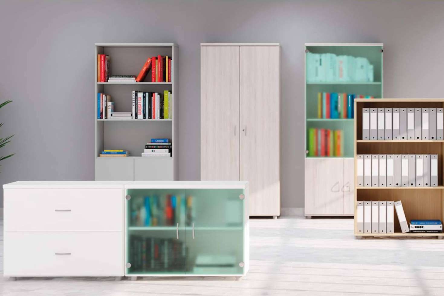 Soluciones de almacenaje con estilo, el enfoque de OfficeDeco en armarios y mobiliario de oficina