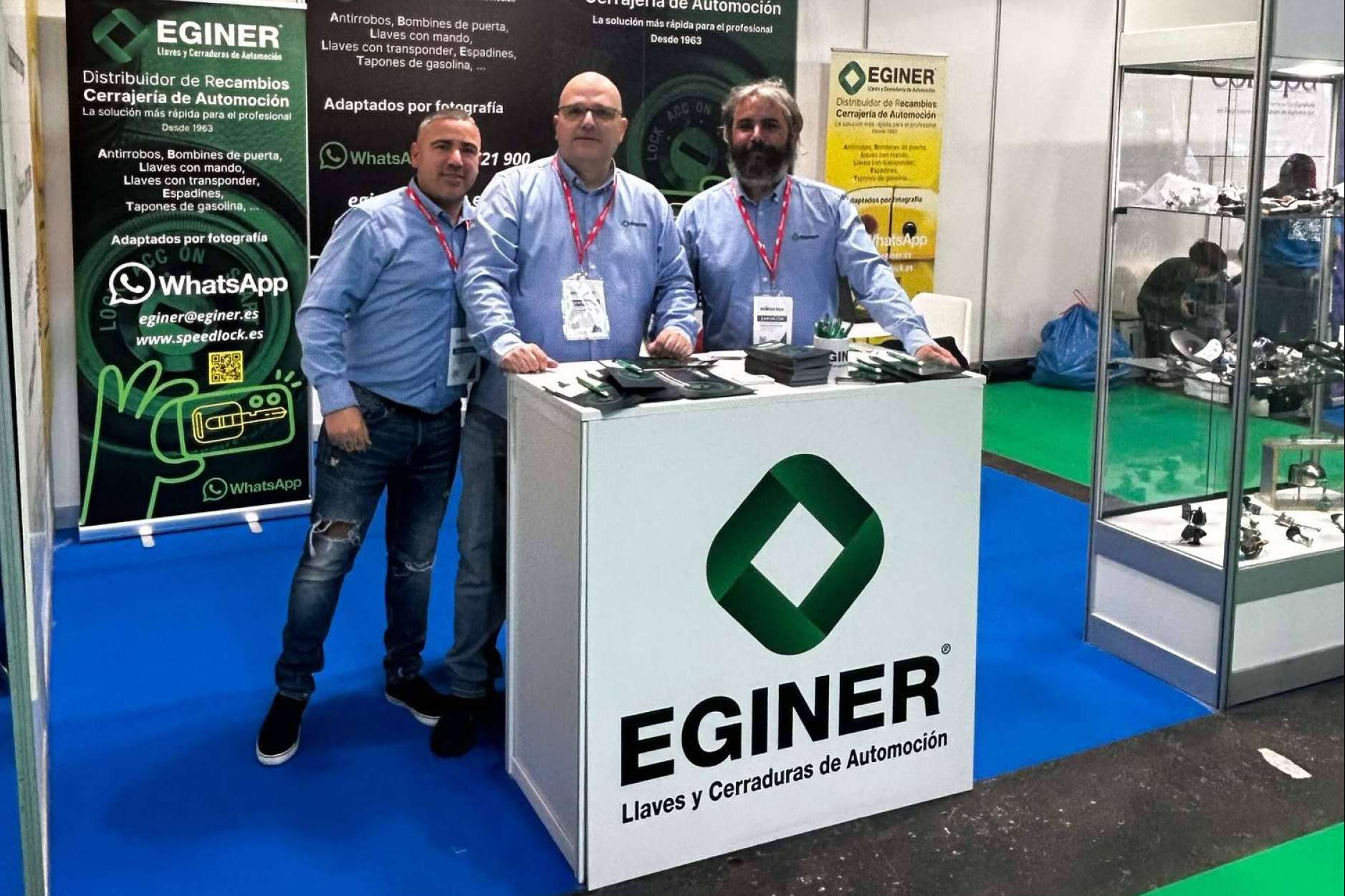 Éxito de participación en el stand de EGINER durante Motortec 2025