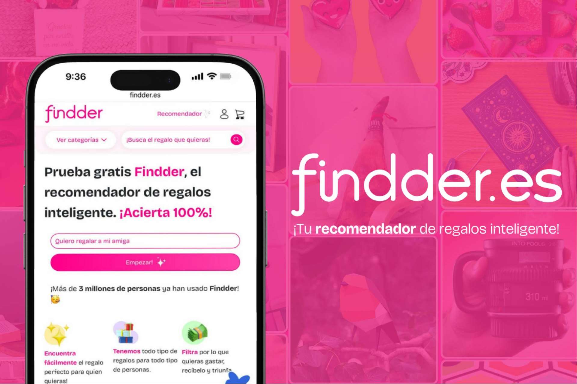 La plataforma Findder impulsa los regalos personalizados online con inteligencia artificial