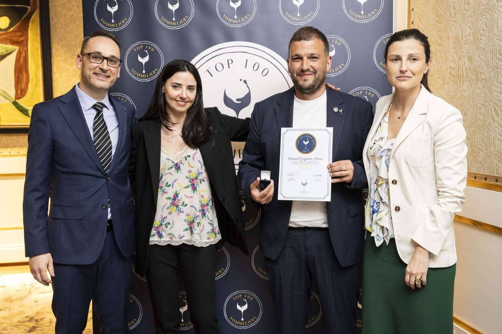 Dani Giganto, sommelier de MUNA*, es nombrado segundo mejor sommelier de España