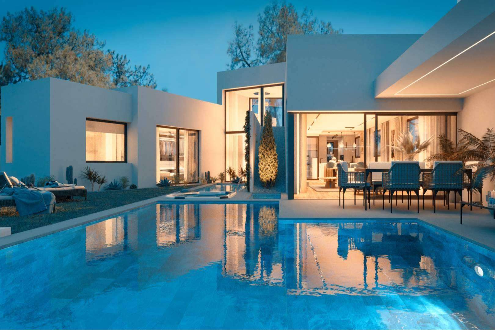 Villa Svetlana; lujo sereno en el corazón de Marbesa, Marbella Este