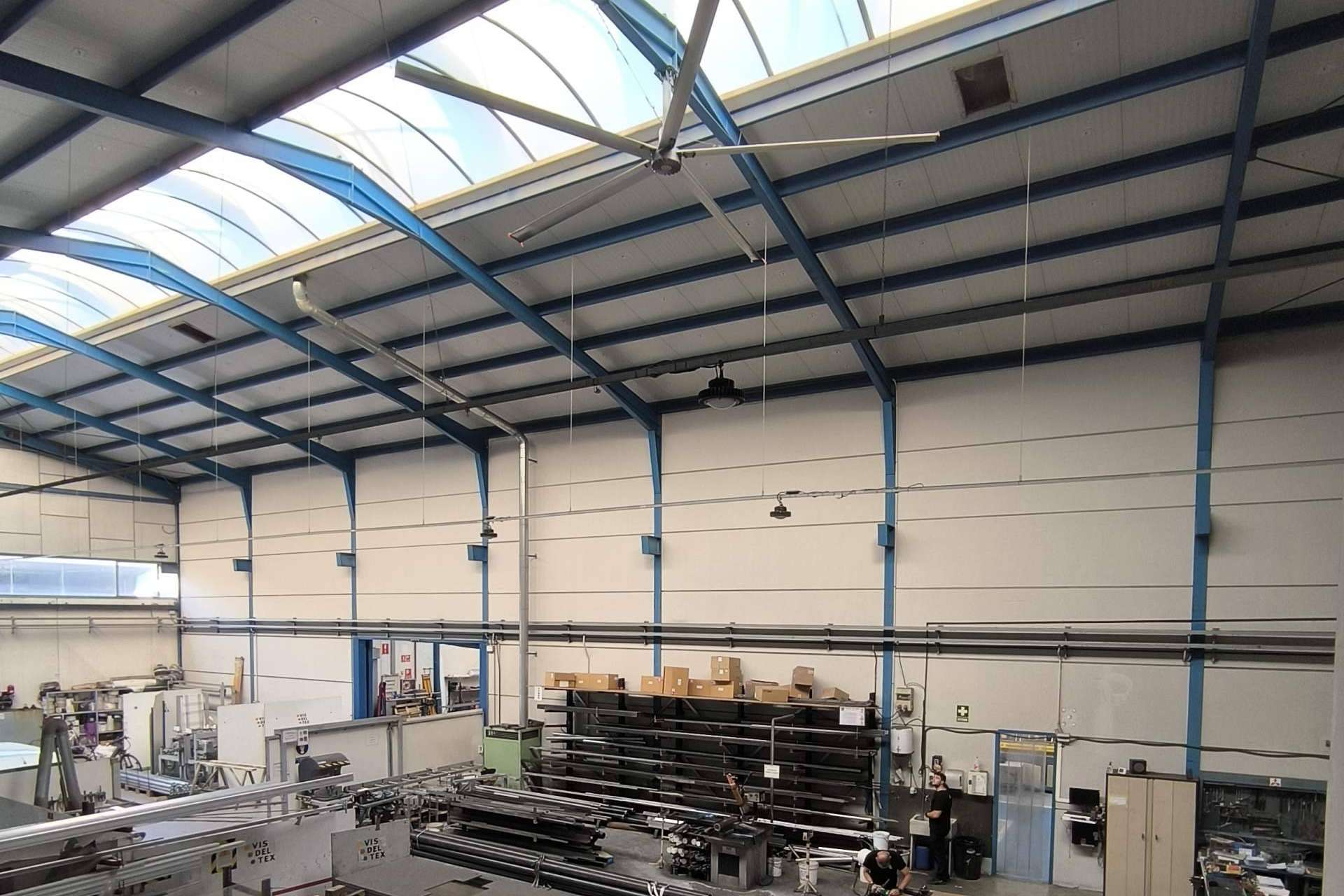 Lfans optimiza la circulación del aire en grandes instalaciones industriales