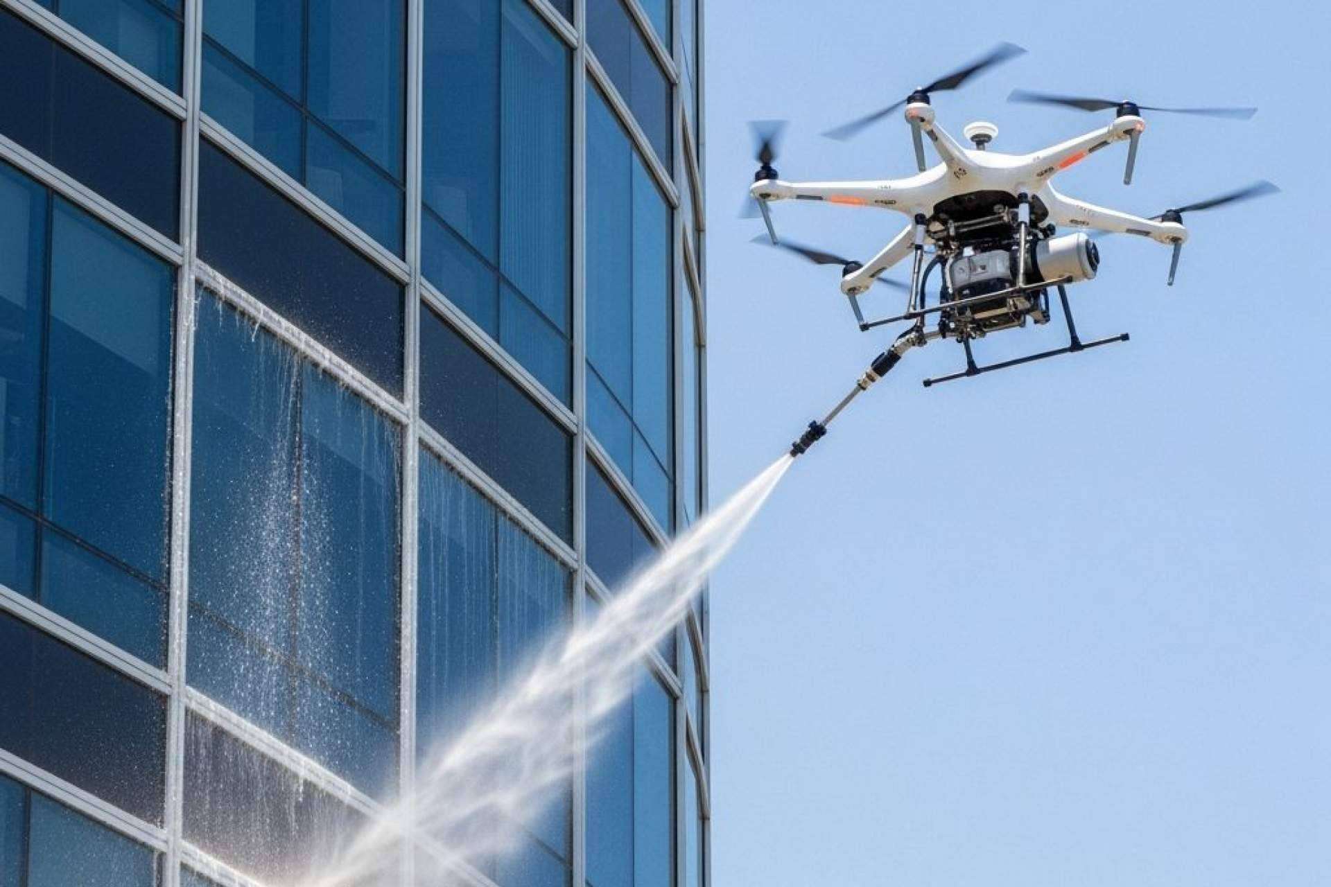 Galvañ Lacados revoluciona la limpieza del Roig Arena con drones de alta precisión