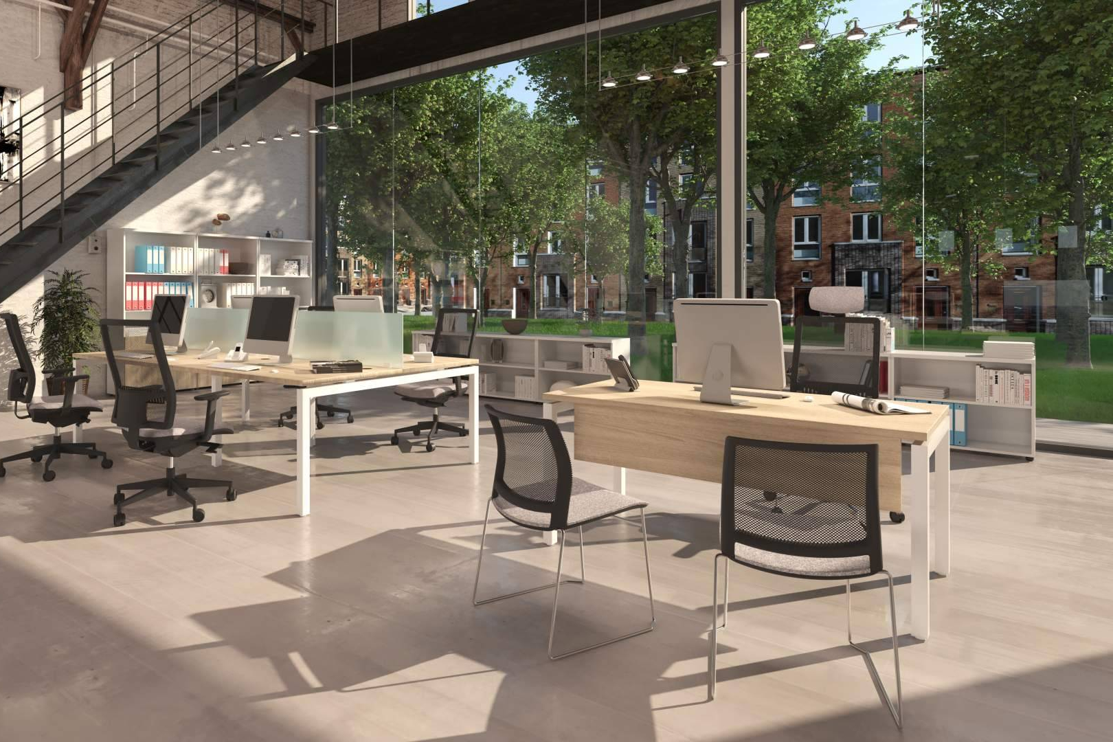 Soluciones de mobiliario operativo de OfficeDeco para oficinas modernas