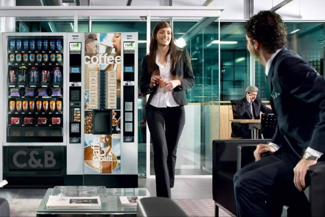 Áreas de descanso con vending, café y agua, un valor añadido para empleados y empresas