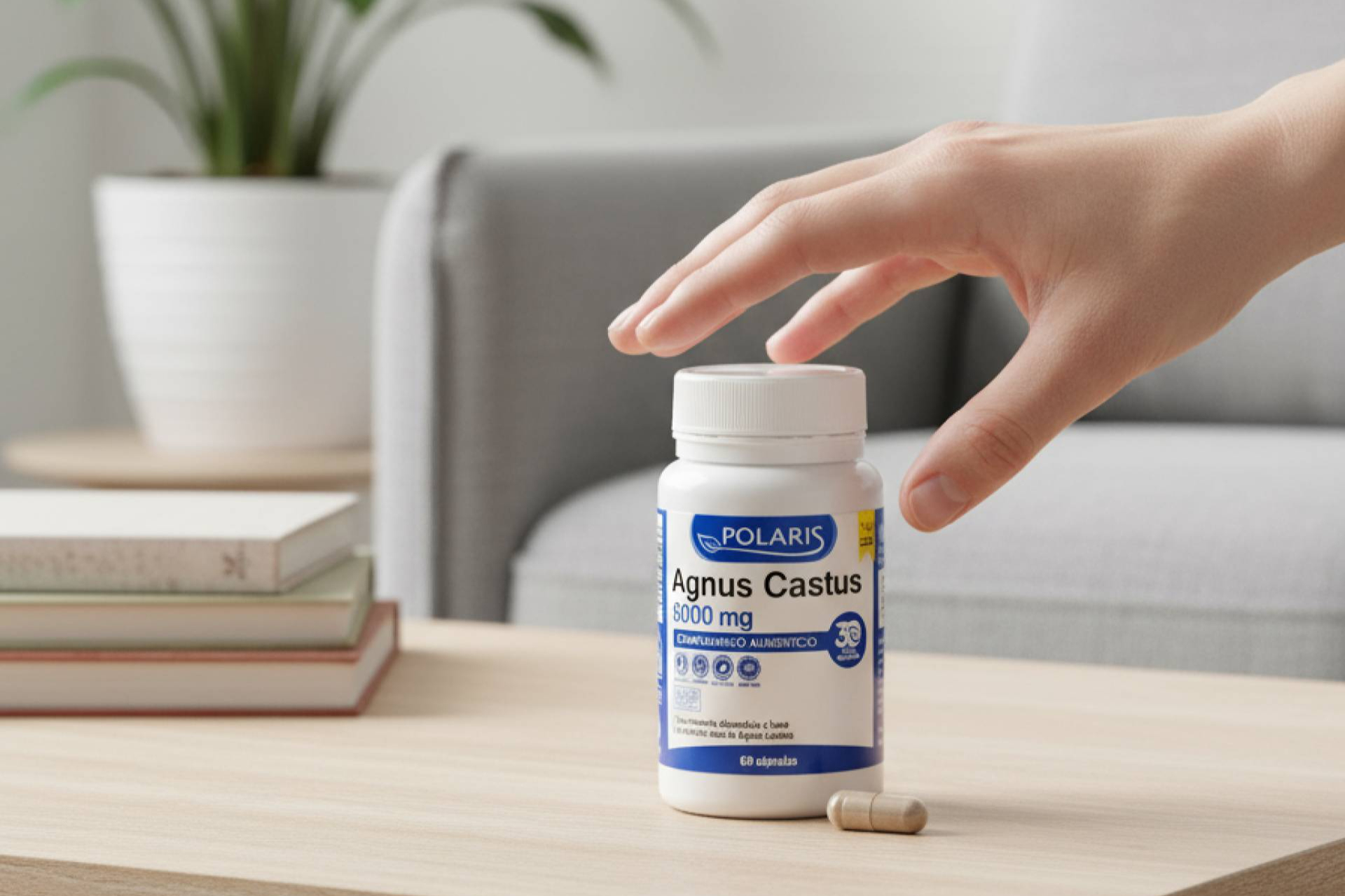Agnus Castus 8000mg, ahora con fórmula mejorada y sello Polaris de calidad natural