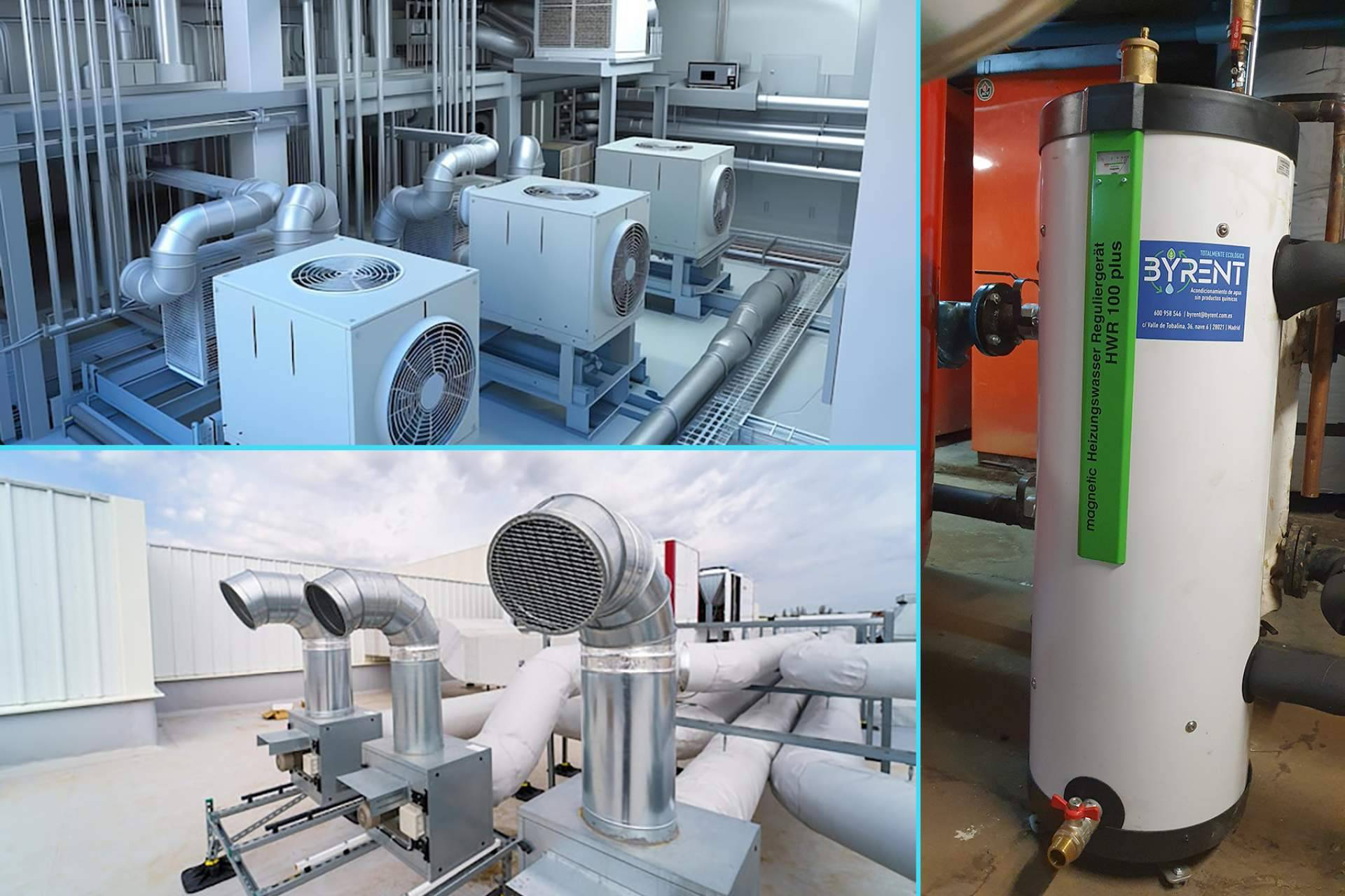 Tecnología de aerotermia industrial para limpiar agua de forma ecológica y sin productos químicos