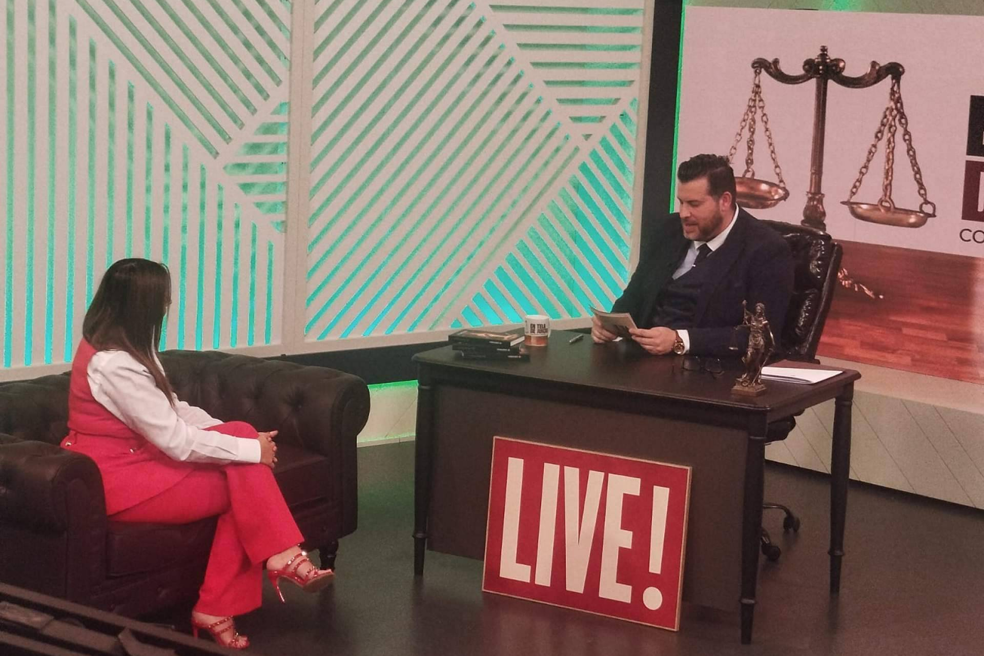 Cristina Bolívar y Francisco Bracero; talentos televisivos con Javier Guerrero