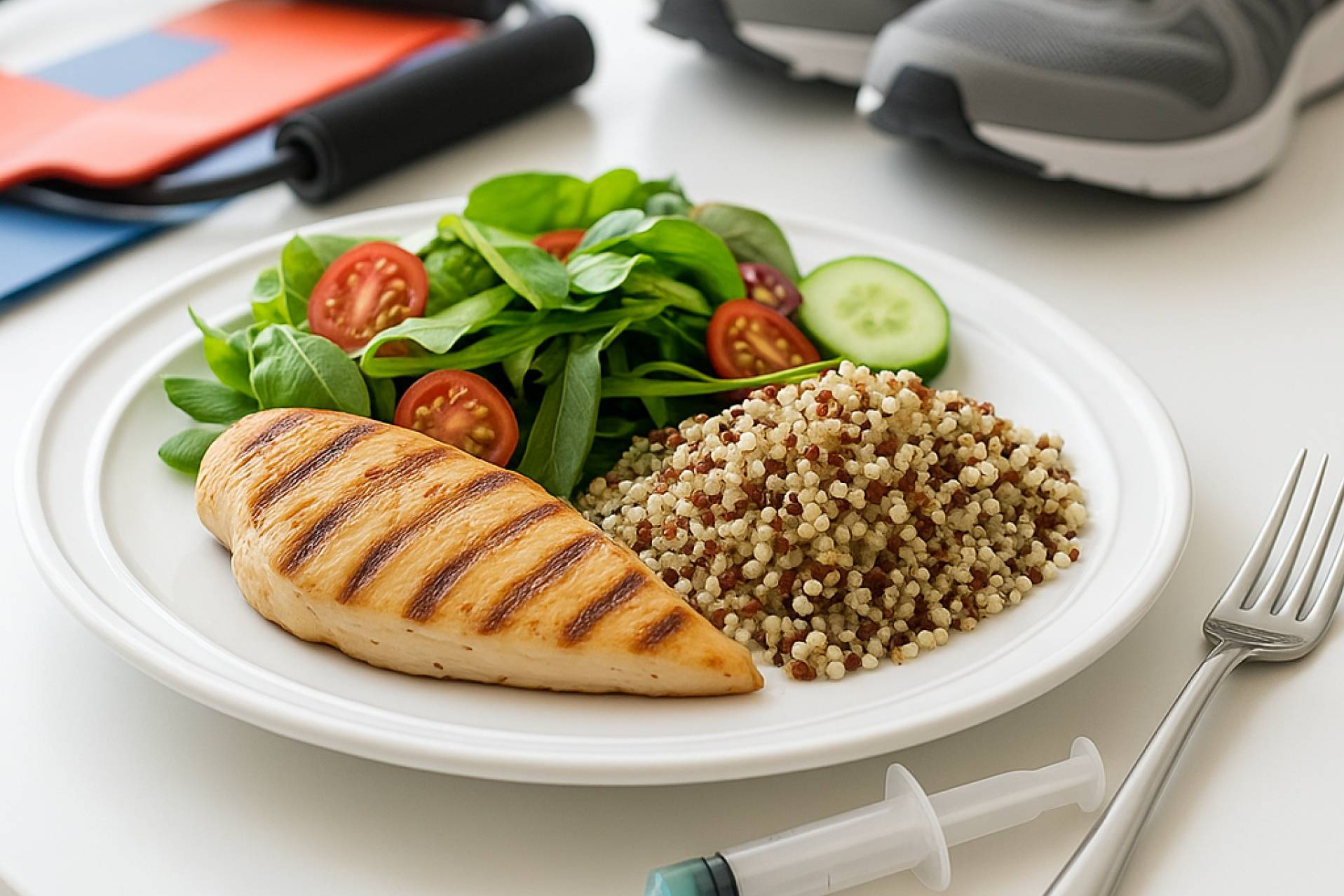 Inyecciones para adelgazar en combinación con dieta y ejercicio; la estrategia más eficaz según los especialistas de Adelgar