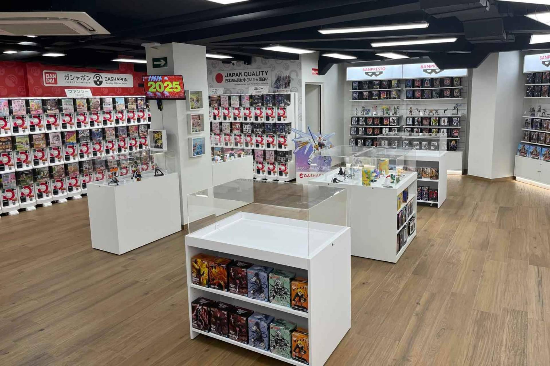 Llega Bandai Namco Shop Barcelona, figuras exclusivas y merchandising oficial en el corazón de la ciudad