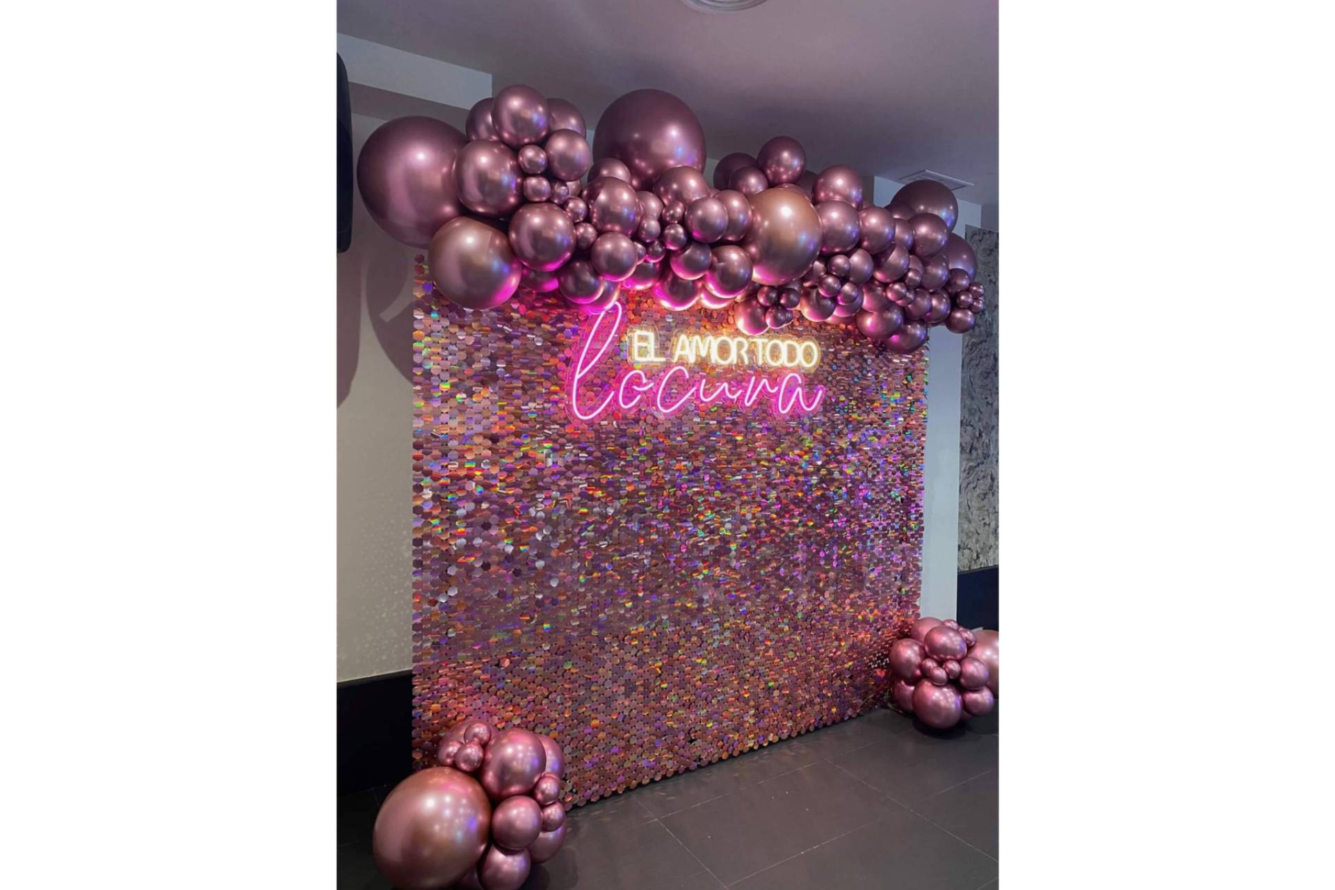 Brillo spray para globos; acabado profesional para decoraciones visualmente impactantes