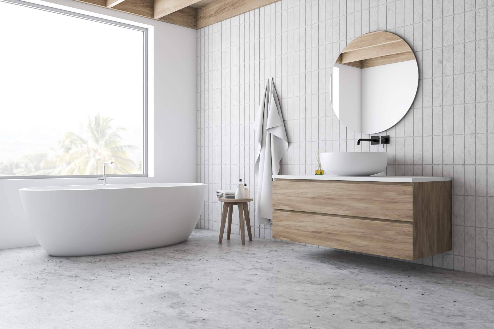 Nuevas soluciones de Balnearian en mobiliario de baño con diseño actual y entrega incluida en península
