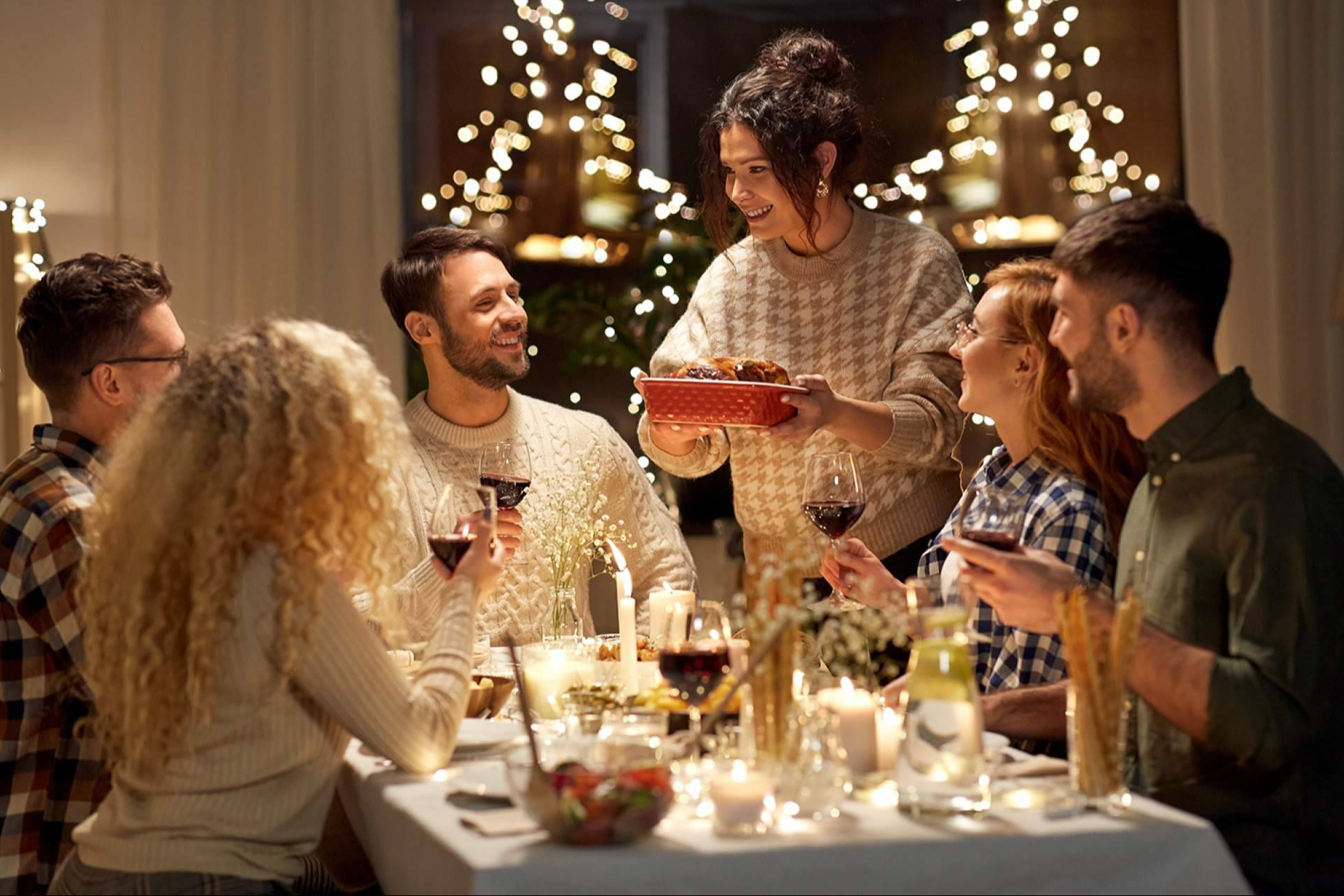 Complementos alimenticios para disfrutar de las comidas copiosas de la Navidad sin pesadez
