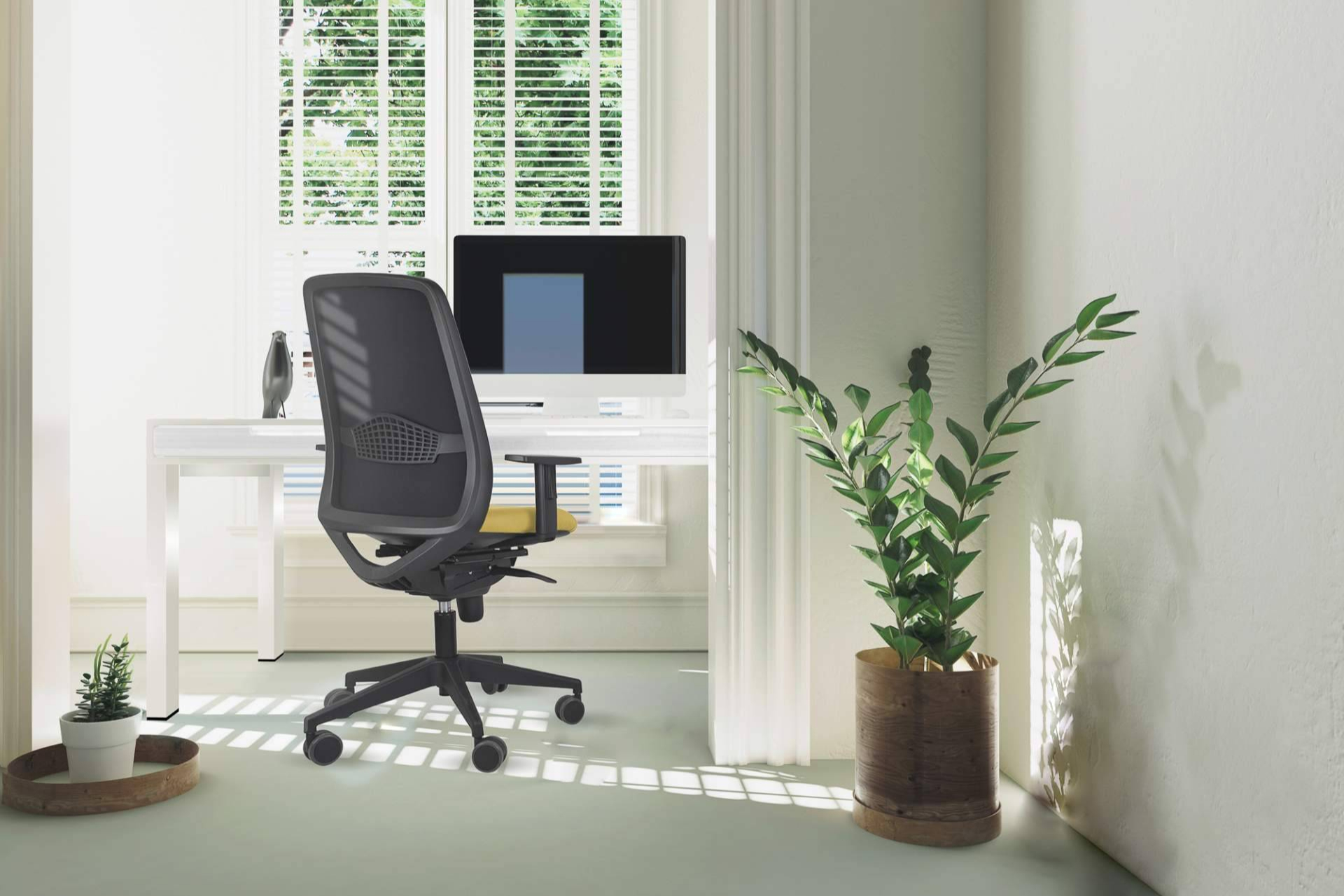 Ergonomía y muebles de oficina que transforman el home office en un espacio productivo