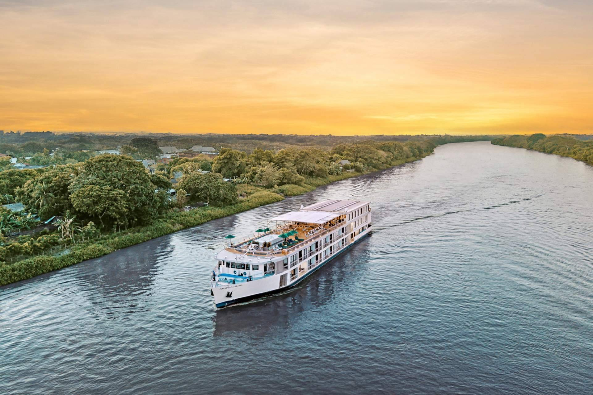 AmaWaterways inaugura su segundo barco en Colombia