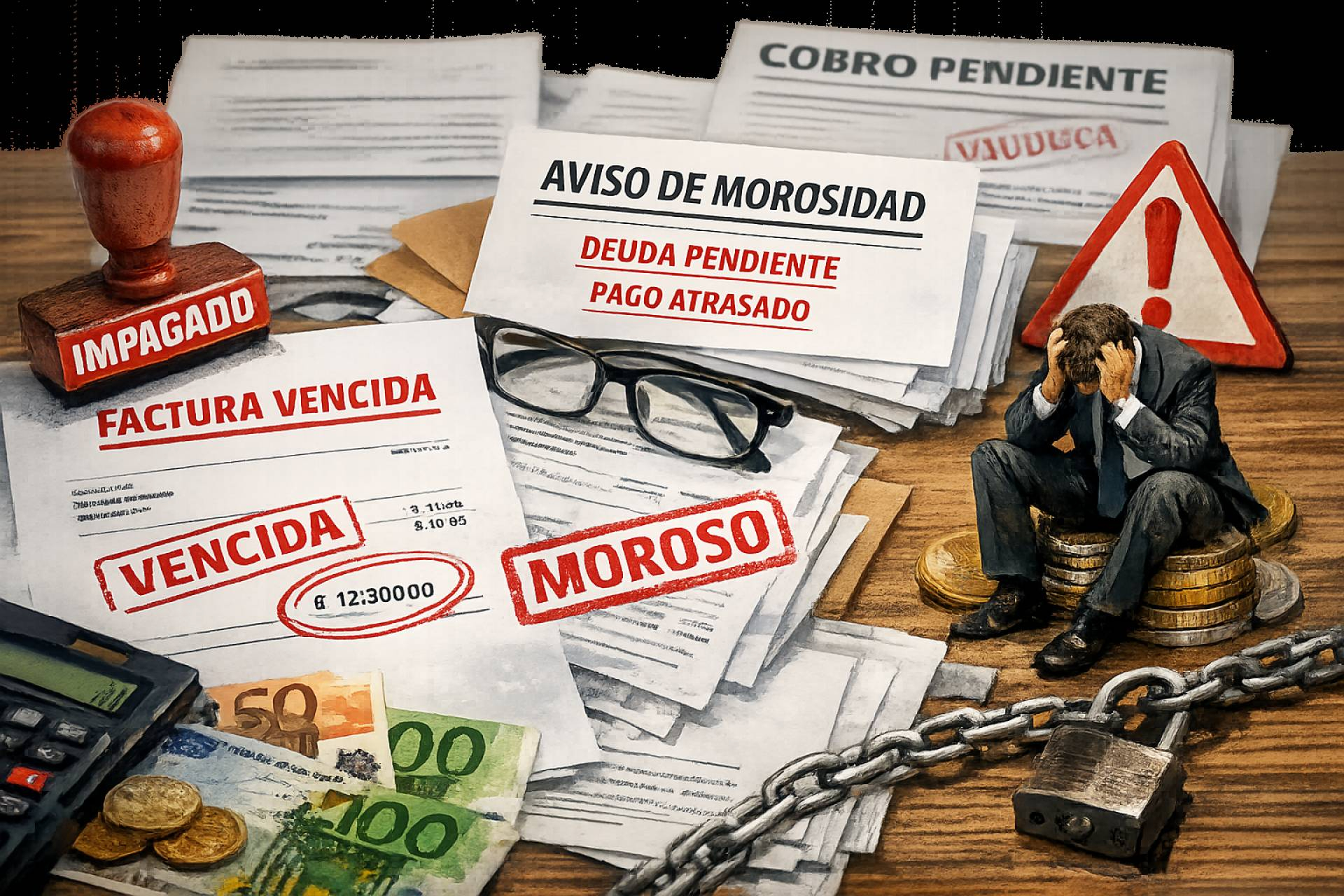 Crecen los impagos mercantiles en España con previsión de máximos a mitad de 2026