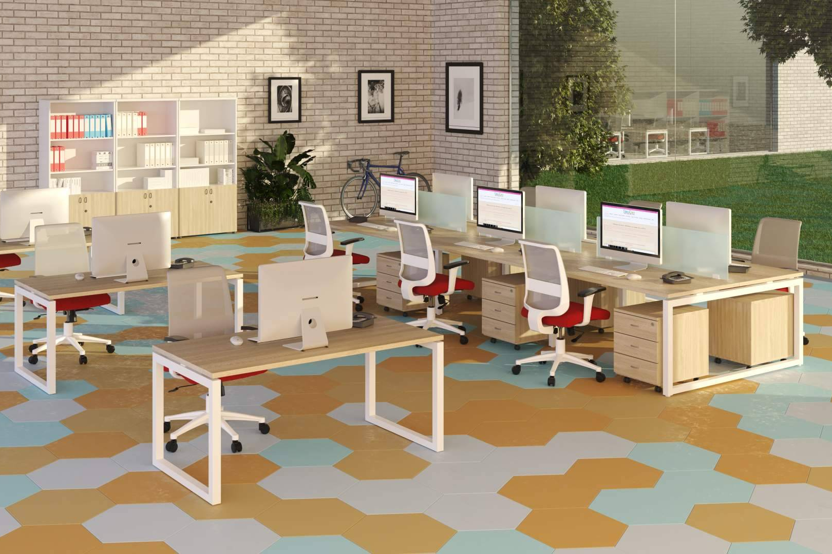 Muebles de oficina que transforman oficinas tradicionales en espacios de trabajo inspiradores