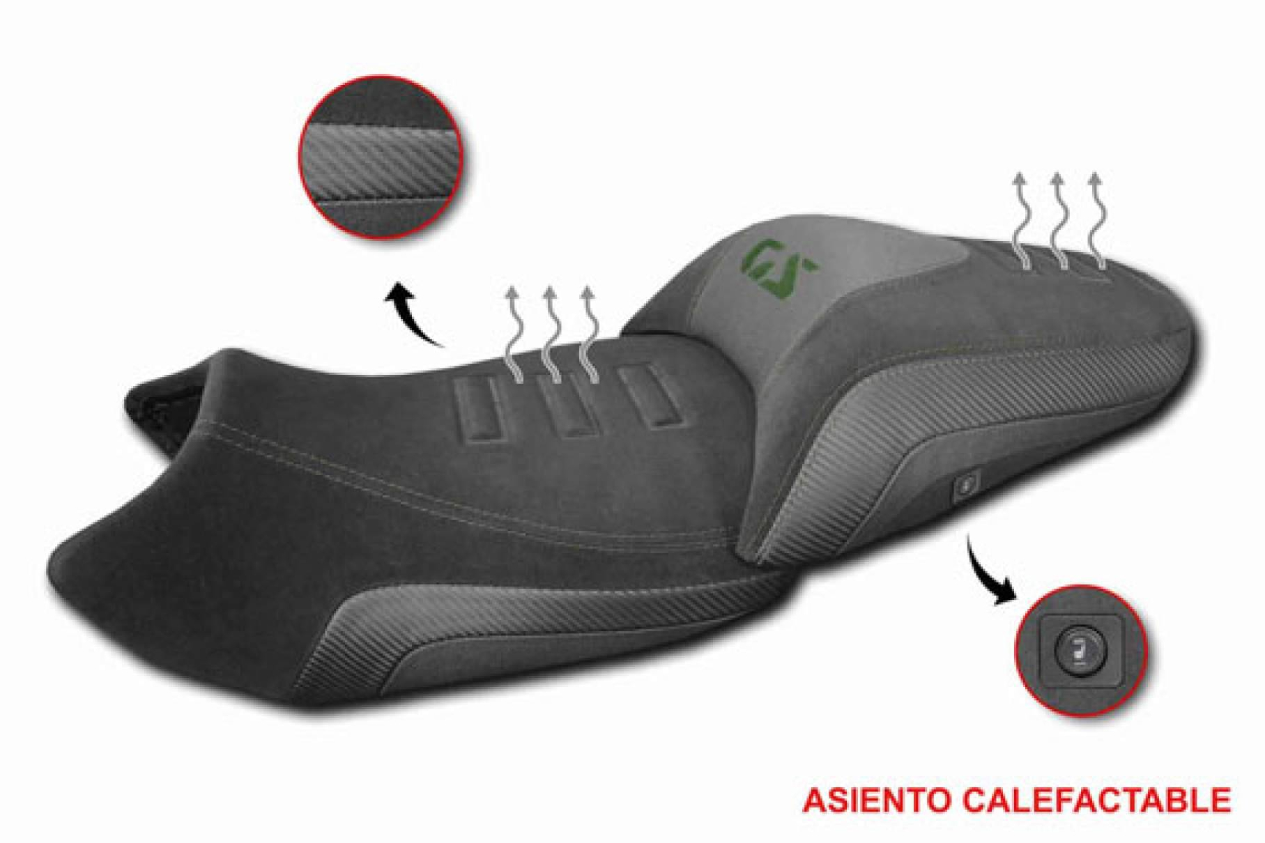 JM-FUNDAS impulsa los asientos de moto calefactables personalizados con acabados confort y tapizado artesanal