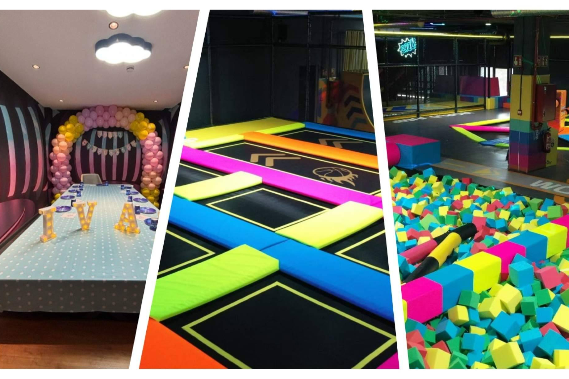 Parques de trampolines como alternativa para celebrar un cumpleaños infantil con experiencias activas