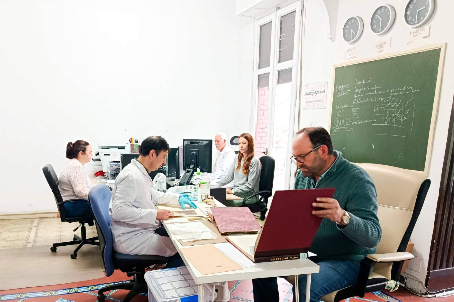 Bgestión refuerza su crecimiento con la conservación de los fondos bibliográficos del Museo Goya