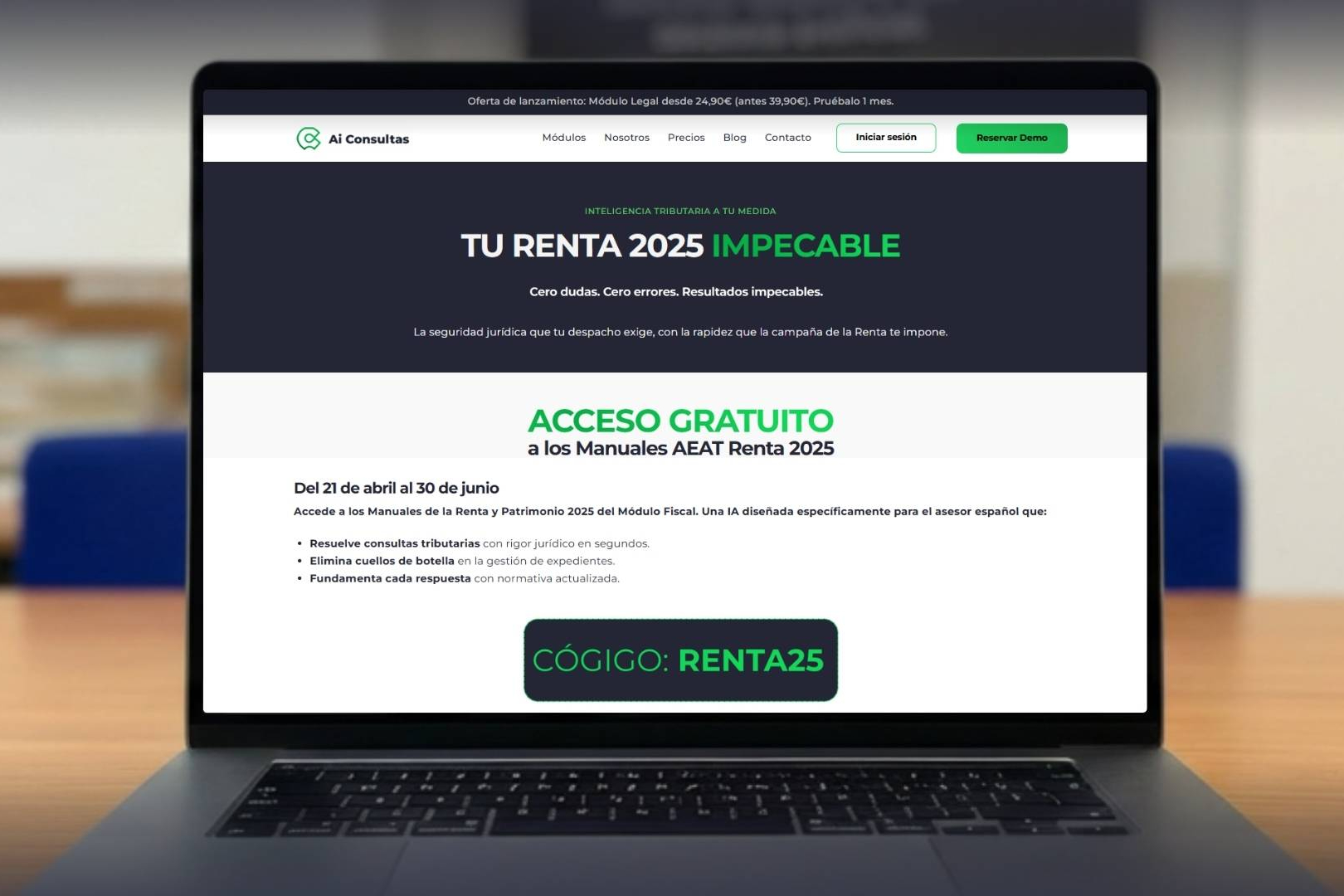 Ai Consultas abre gratis los manuales de su IA fiscal para aliviar la carga de trabajo de los despachos en la Renta 2025