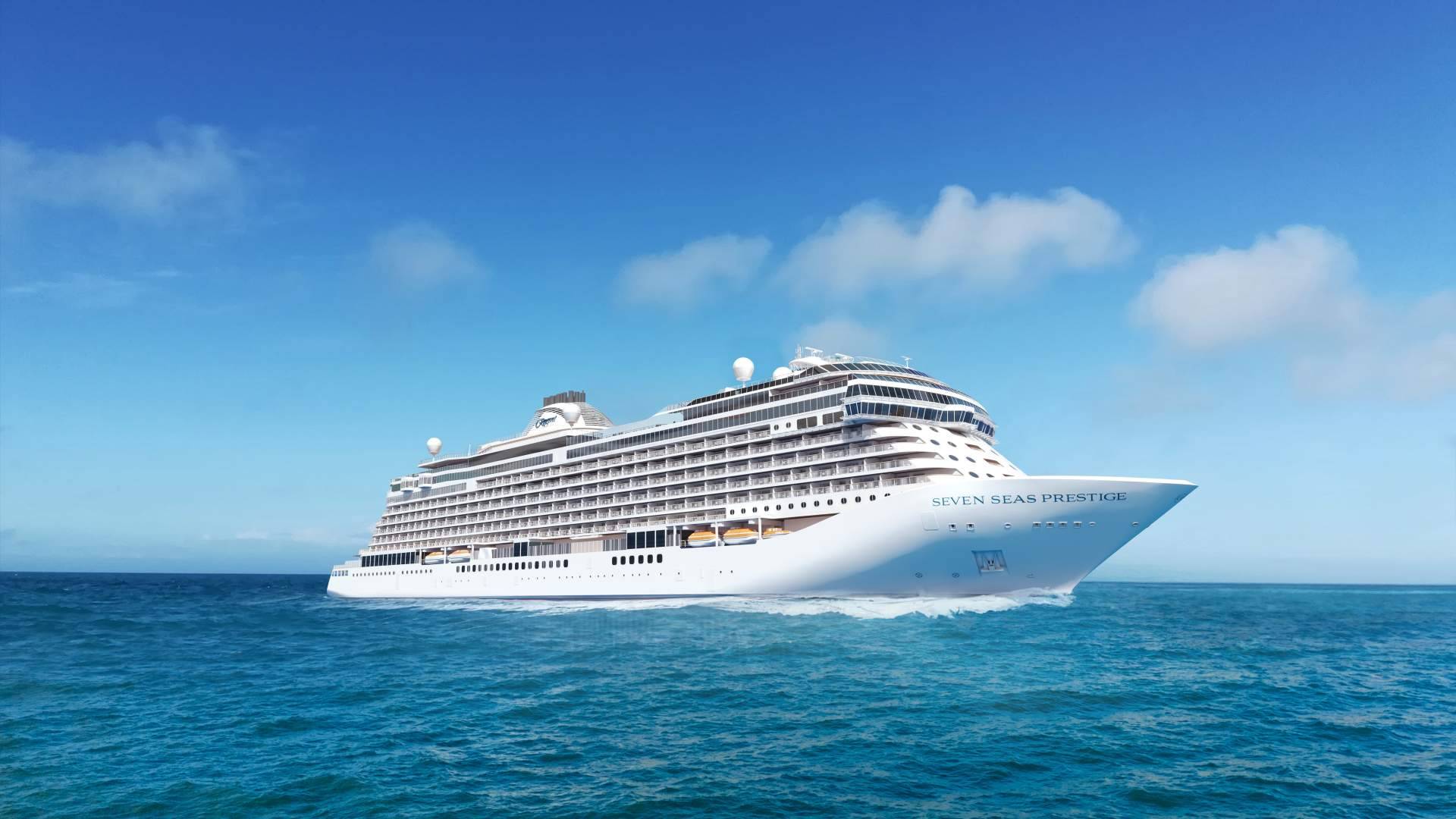 Barcelona, puerto inaugural uno de los barcos más lujoso del mundo, el Seven Seas Prestige™