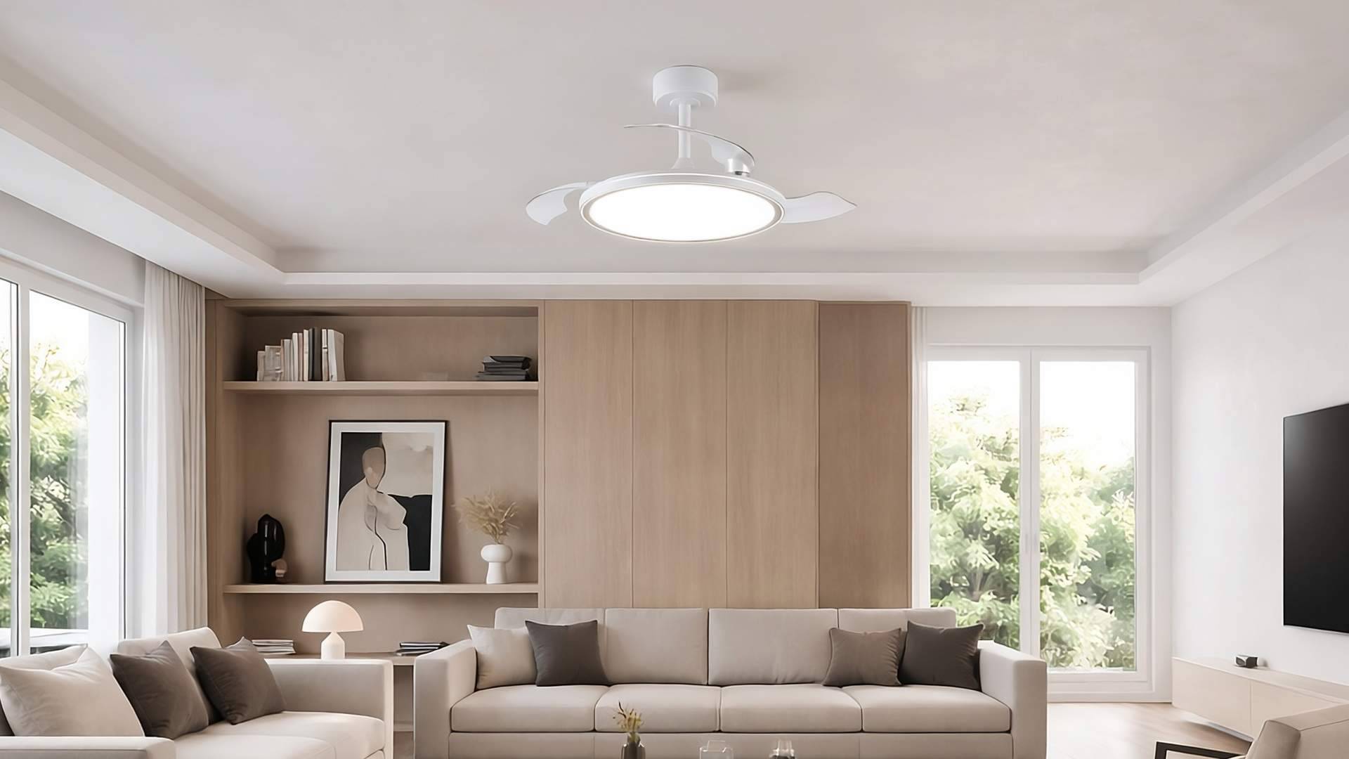 Ventiladores de bajo consumo que mejoran la eficiencia en el hogar