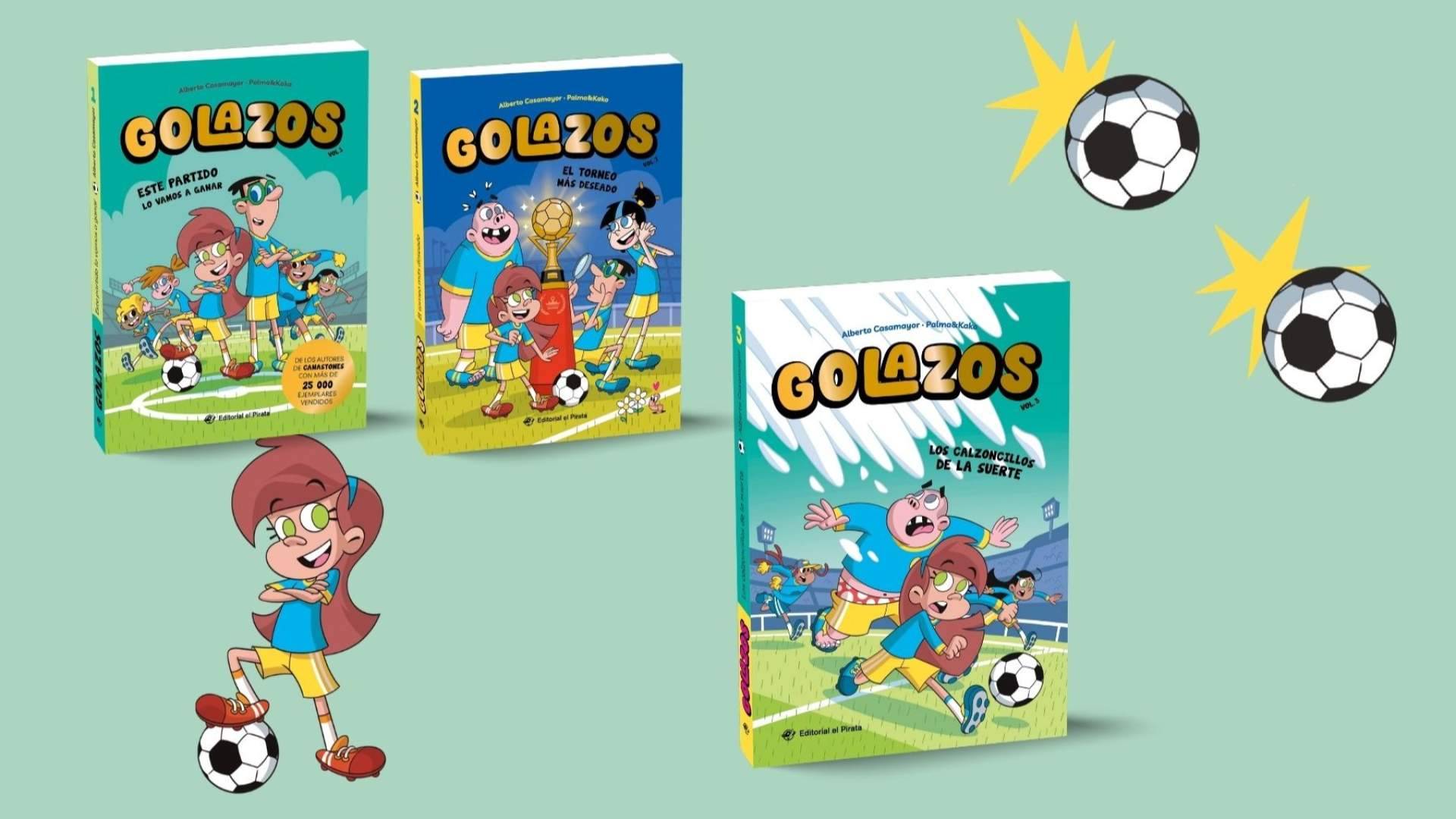 Golazos al Mundial; fútbol, humor y aventuras para futuros campeones