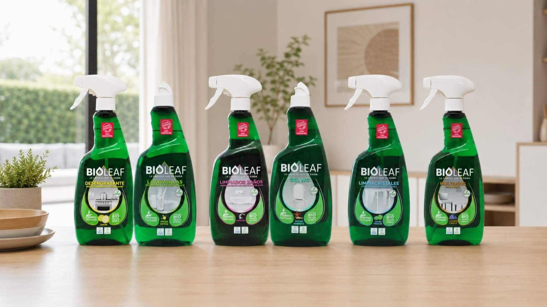 Laboratorios Vinfer lanza Bioleaf, la línea viral de limpieza ecológica con eficacia probada