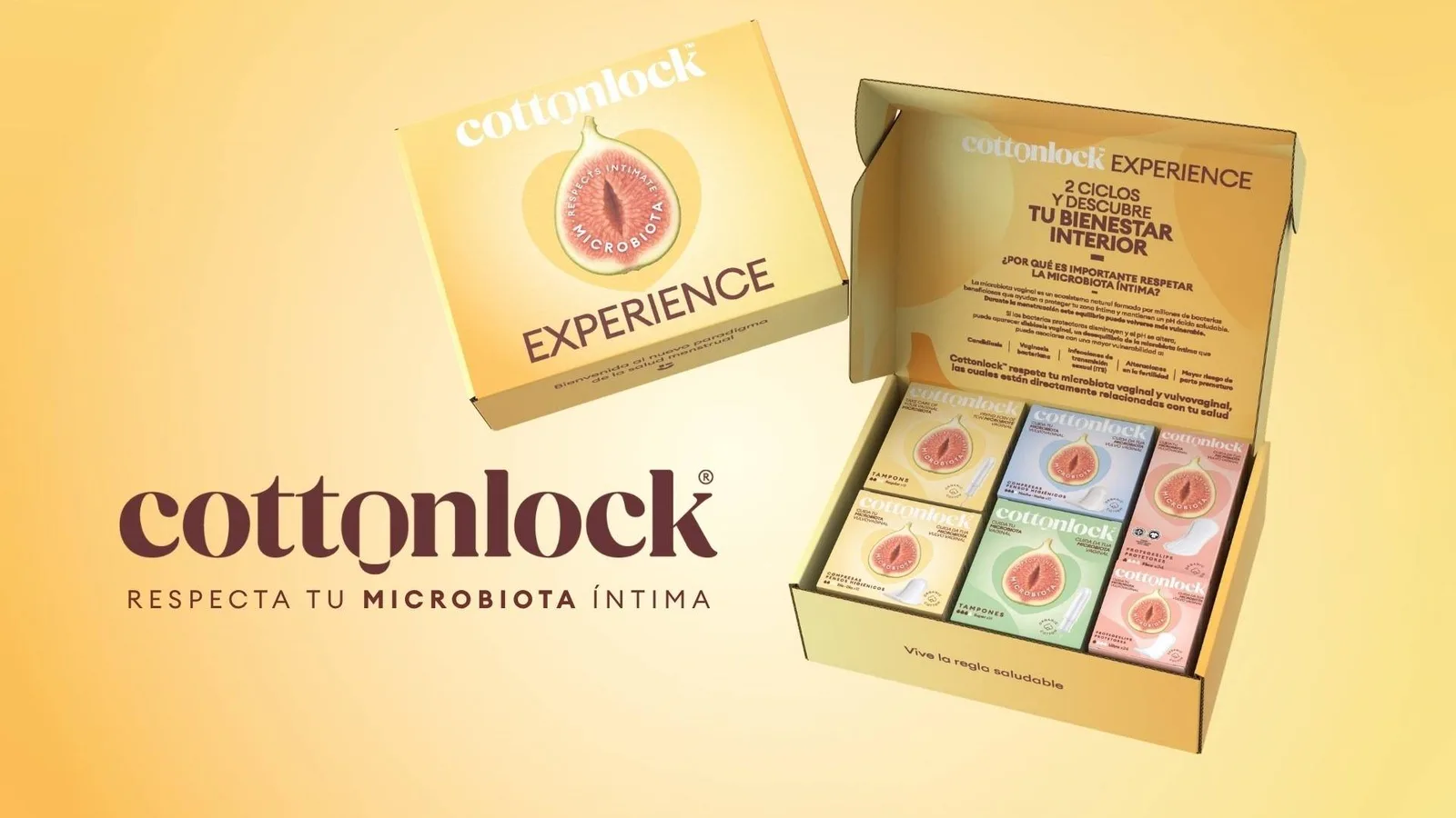 Cottonlock Experience; la nueva forma de vivir la menstruación respetando la microbiota vaginal