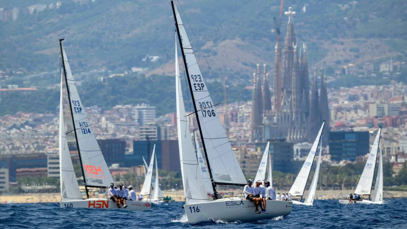 El HSN Sailing Team se proclama subcampeón de Europa de J70 en un histórico doblete español