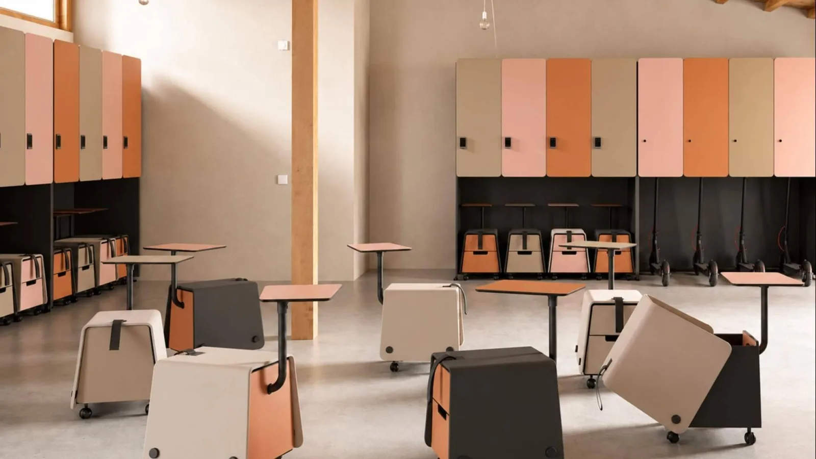 Mercaoficina impulsa el equipamiento escolar con soluciones funcionales para aulas